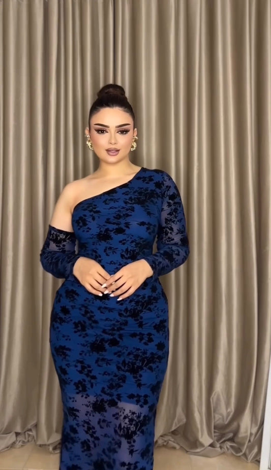 Blue dress
