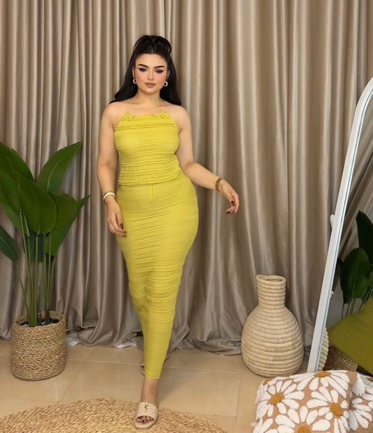 Lemon Cut dress